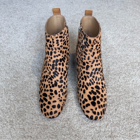 Johnny Was LEOPARD Haircalf BOOTIE Size 7.5 NWOB - Picture 3 of 9